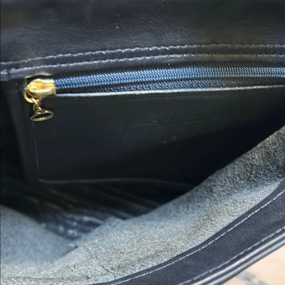 Coach Leather Backpack with Gold Buckle - Picture 13 of 14